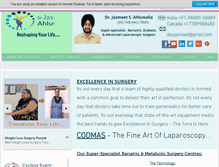 Tablet Screenshot of codmas.com